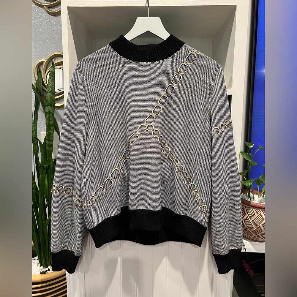 St. John Collection by Marie Gray Vintage Santana Knit Pullover Sweater EUC